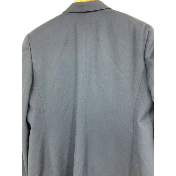 Vintage Hugo Buscati Wool Nautical Jacket Blazer Longline Women Size 12 L 2408 - Picture 12 of 16